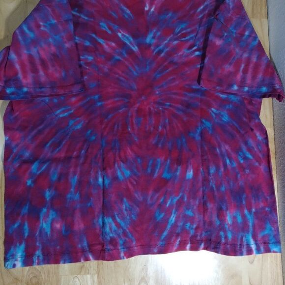 Vintage 90s Tie Dye T-Shirt USA Made - Picture 7 of 7